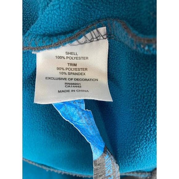 Mondetta Fleece Asymmetrical zip Sweater size medium - Picture 4 of 6